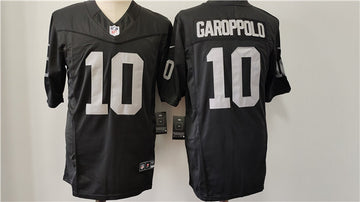 Jimmy Garoppolo Las Vegas Raiders black FUSE jersey