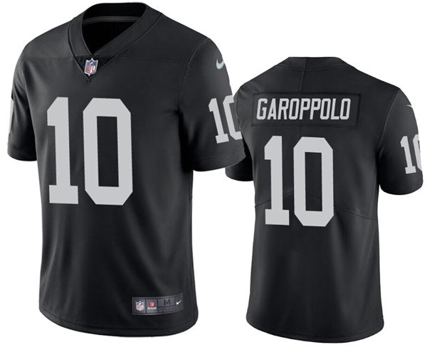 Jimmy Garoppolo Las Vegas Raiders black jersey