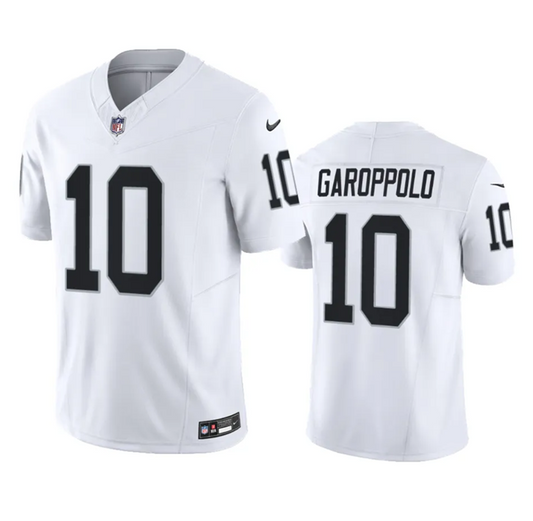 Las Vegas Raiders #10 Jimmy Garoppolo White 2023 FUSE Jersey