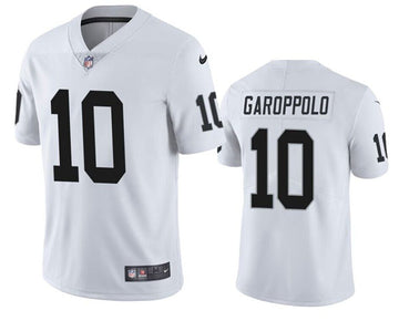 Jimmy Garoppolo Las Vegas Raiders white jersey