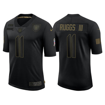 Henry Ruggs III Las Vegas Raiders black Salute To Service jersey