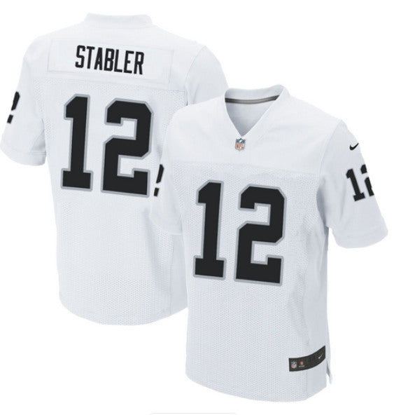 Kenny Stabler Las Vegas Raiders white Elite jersey