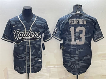 Hunter Renfrow Las Vegas Raiders gray Camo jersey