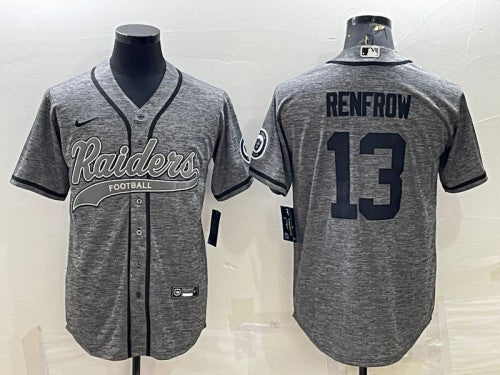 Hunter Renfrow Las Vegas Raiders gray jersey