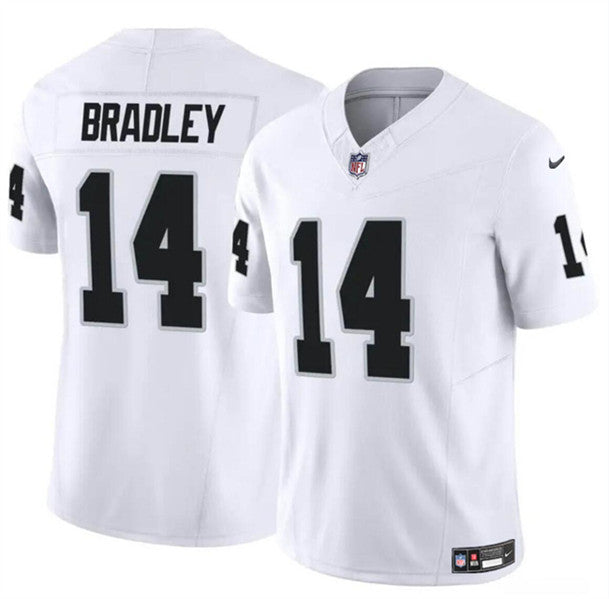 Carter Bradley Las Vegas Raiders white FUSE jersey