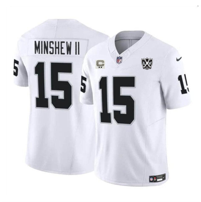 Gardner Minshew II Las Vegas Raiders white FUSE jersey