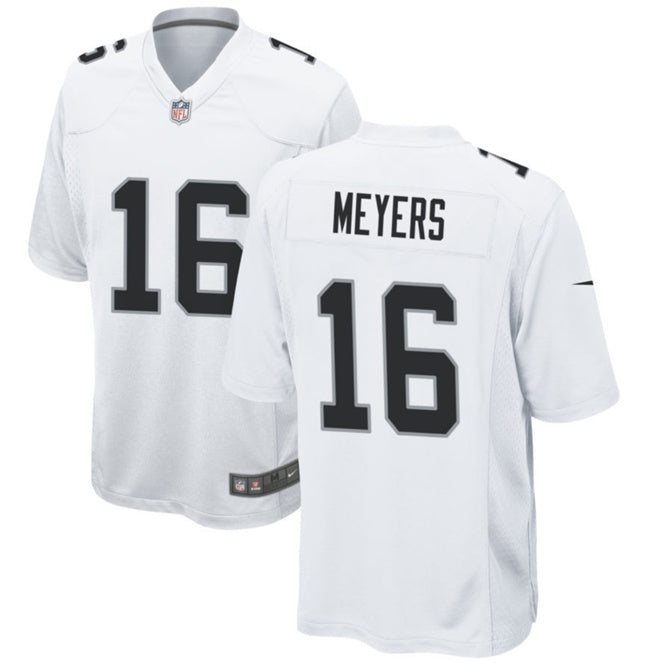 Jakobi Meyers Las Vegas Raiders white Game jersey
