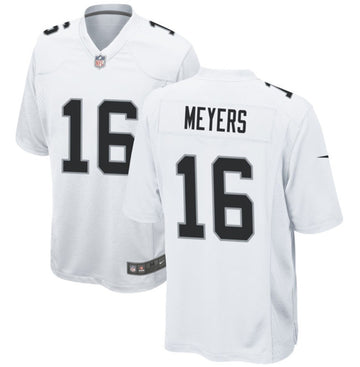 Jakobi Meyers Las Vegas Raiders white Game jersey