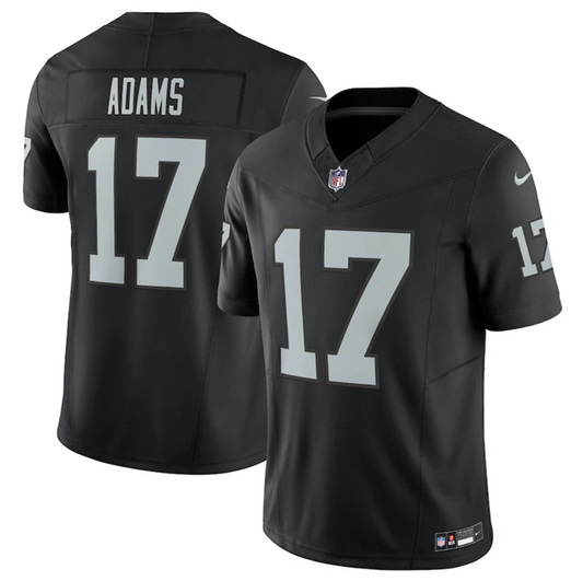 Las Vegas Raiders #17 Davante Adams Black 2023 FUSE Jersey