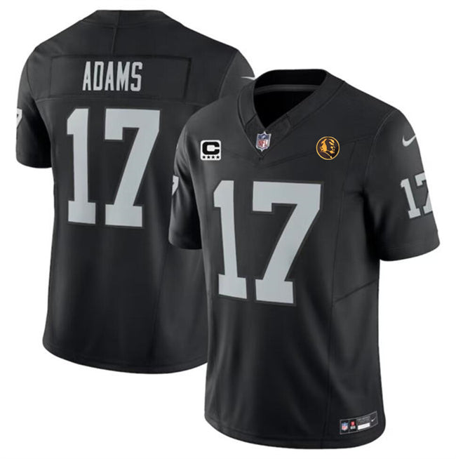 Davante Adams Las Vegas Raiders black FUSE jersey