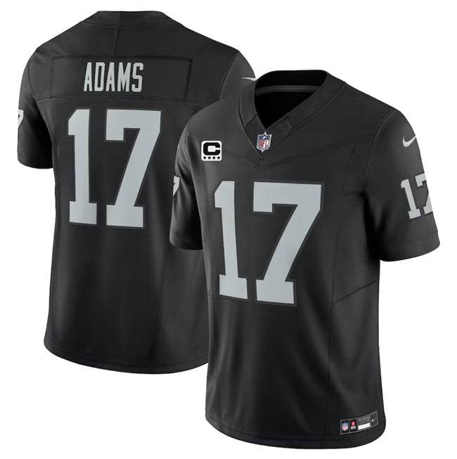 Davante Adams Las Vegas Raiders black FUSE jersey