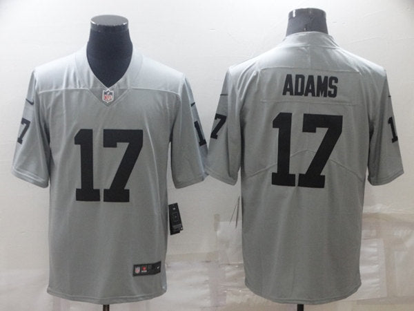Davante Adams Las Vegas Raiders grey jersey