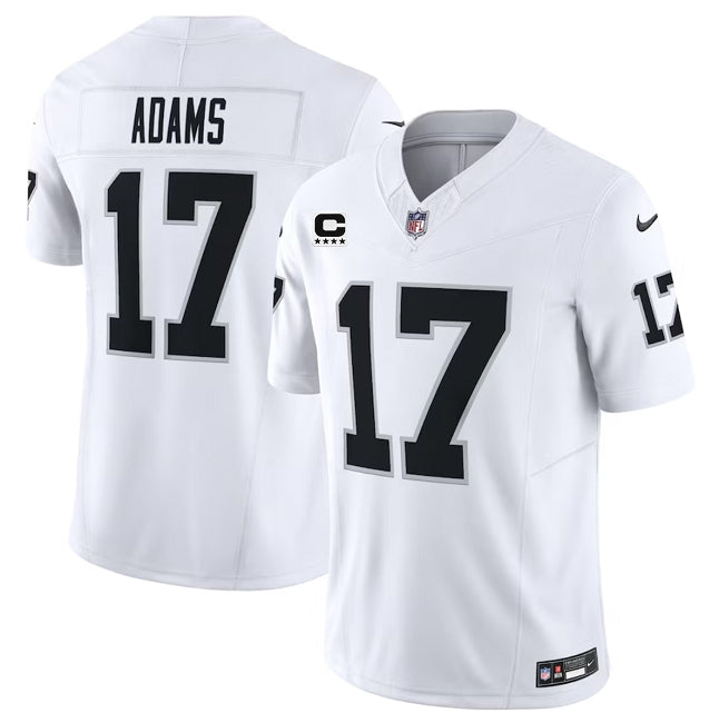 Davante Adams Las Vegas Raiders white FUSE jersey
