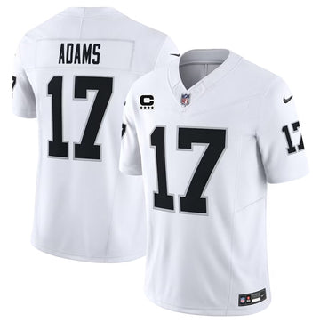 Davante Adams Las Vegas Raiders white FUSE jersey