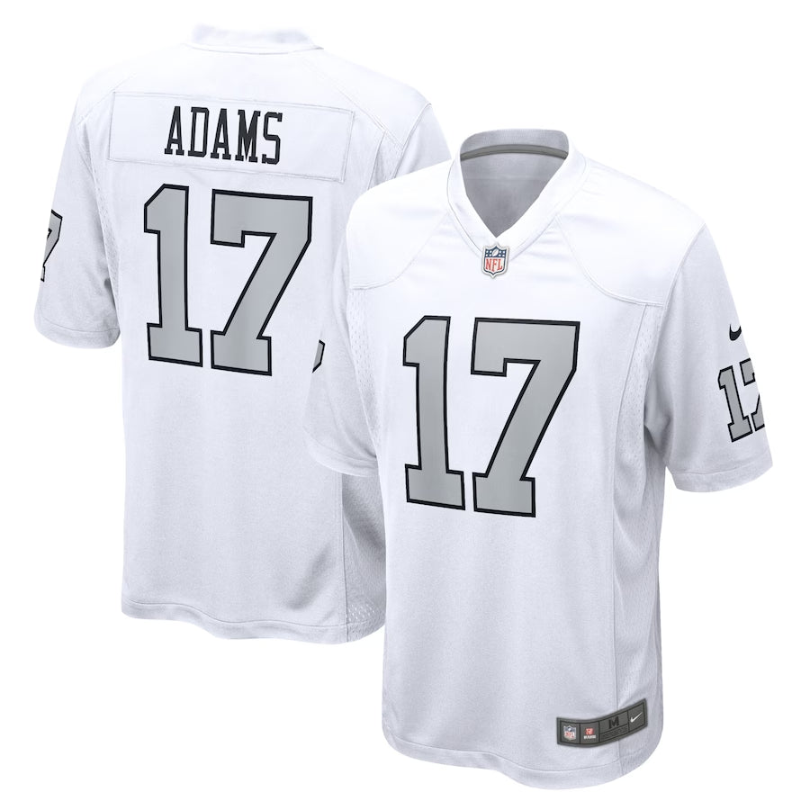 Davante Adams Las Vegas Raiders white Game jersey