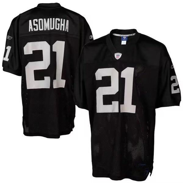 Nnamdi Asomugha Las Vegas Raiders black jersey