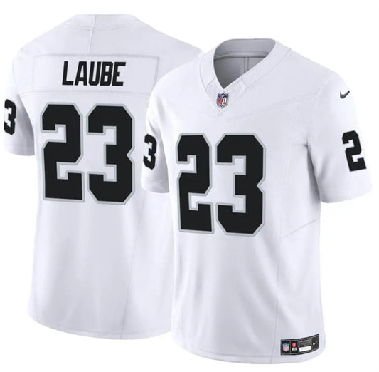 Las Vegas Raiders #23 Dylan Laube White FUSE Jersey