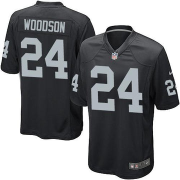 Charles Woodson Las Vegas Raiders black Elite jersey