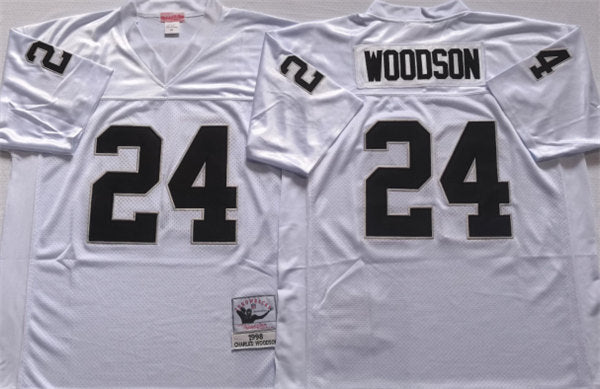 Charles Woodson Las Vegas Raiders white jersey