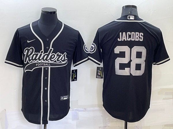 Josh Jacobs Las Vegas Raiders black jersey