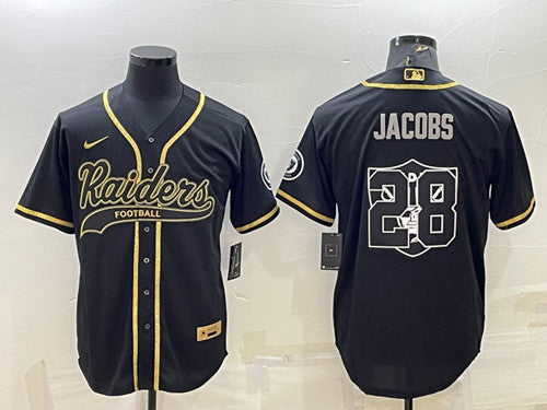 Josh Jacobs Las Vegas Raiders black jersey