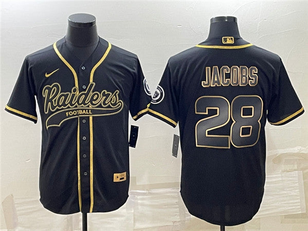 Josh Jacobs Las Vegas Raiders black jersey