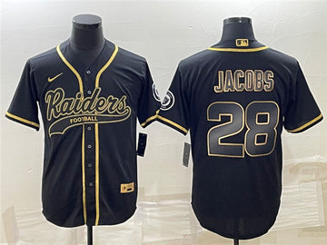 Josh Jacobs Las Vegas Raiders black jersey