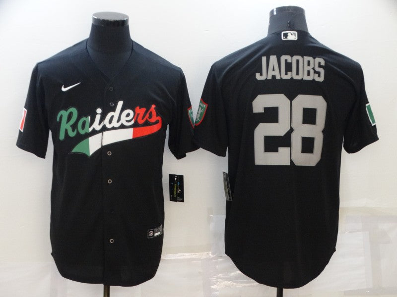 Josh Jacobs Las Vegas Raiders black jersey