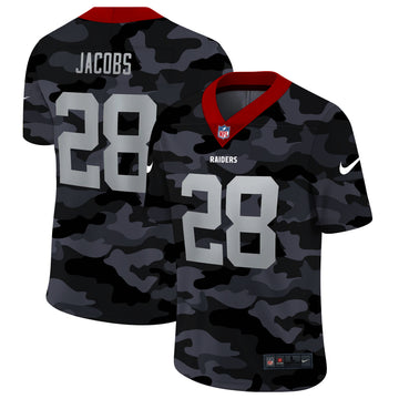 Josh Jacobs Las Vegas Raiders camo Camo jersey