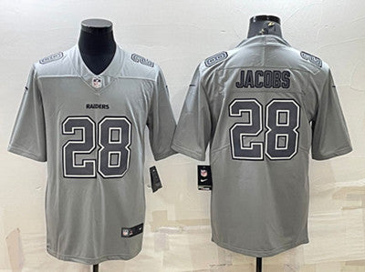 Josh Jacobs Las Vegas Raiders gray Fashion jersey