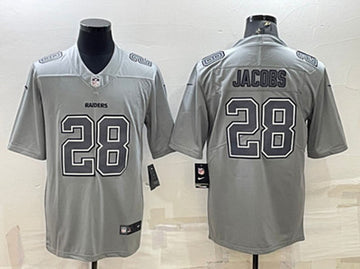 Josh Jacobs Las Vegas Raiders gray Fashion jersey
