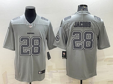 Josh Jacobs Las Vegas Raiders gray Fashion jersey