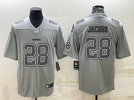 Josh Jacobs Las Vegas Raiders gray Fashion jersey