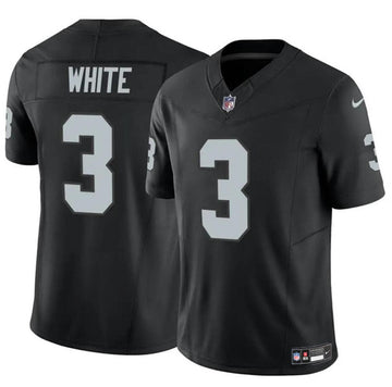 Zamir White Las Vegas Raiders black FUSE jersey
