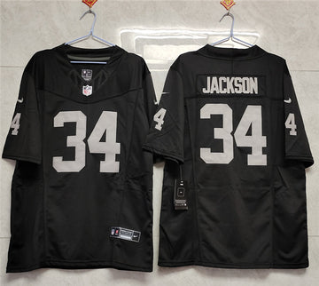 Bo Jackson Las Vegas Raiders black FUSE jersey