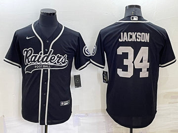 Bo Jackson Las Vegas Raiders black jersey
