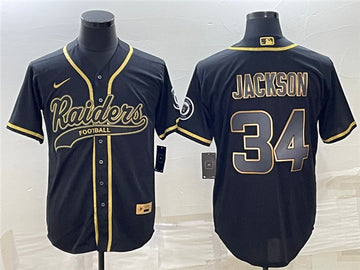 Bo Jackson Las Vegas Raiders black jersey