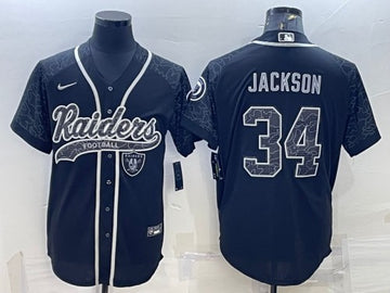 Bo Jackson Las Vegas Raiders black jersey
