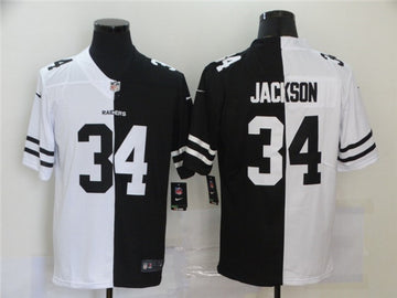 Bo Jackson Las Vegas Raiders black Split jersey