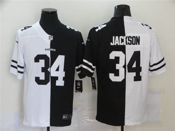 Bo Jackson Las Vegas Raiders black Split jersey