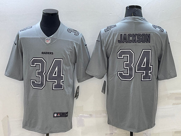 Bo Jackson Las Vegas Raiders gray Fashion jersey
