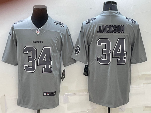 Bo Jackson Las Vegas Raiders gray Fashion jersey