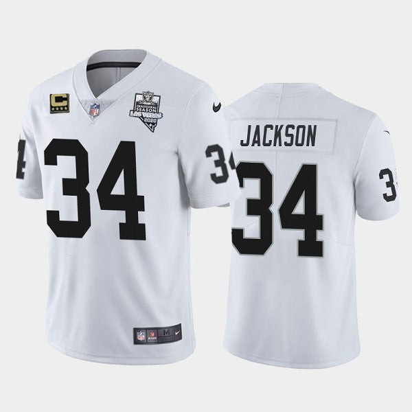 Bo Jackson Las Vegas Raiders white jersey