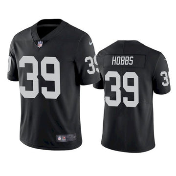 Nate Hobbs Las Vegas Raiders black jersey
