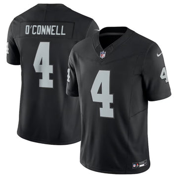 Aidan O'Connell Las Vegas Raiders black FUSE jersey