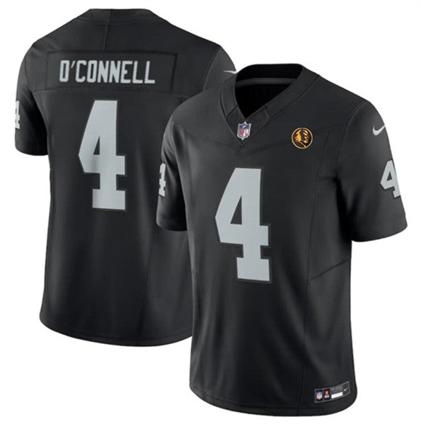 Aidan O'Connell Las Vegas Raiders black FUSE jersey