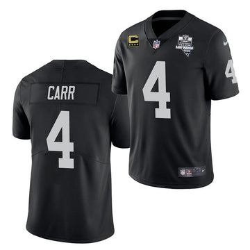 Derek Carr Las Vegas Raiders black jersey