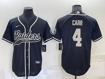 Derek Carr Las Vegas Raiders black jersey