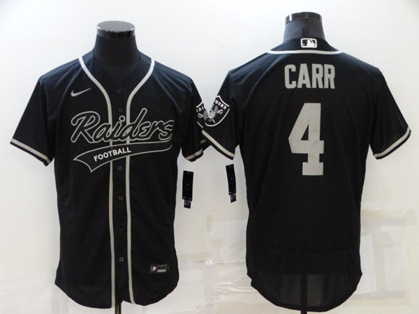 Derek Carr Las Vegas Raiders black jersey