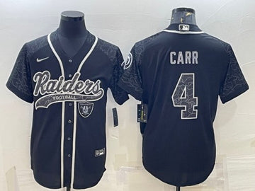 Derek Carr Las Vegas Raiders black jersey